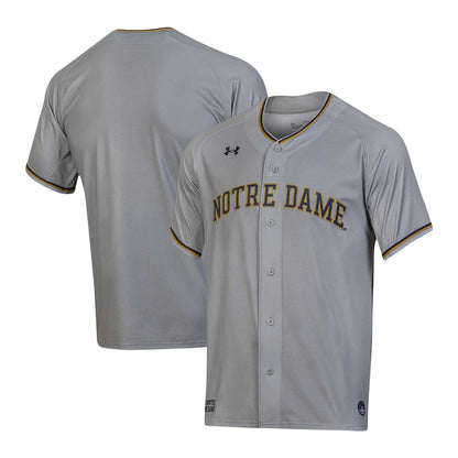 Notre Dame Fighting Irish Replica Gray Baseball Jersey product image