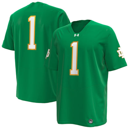 Notre Dame Fighting Irish Premier Kelly Green Football Jersey product image