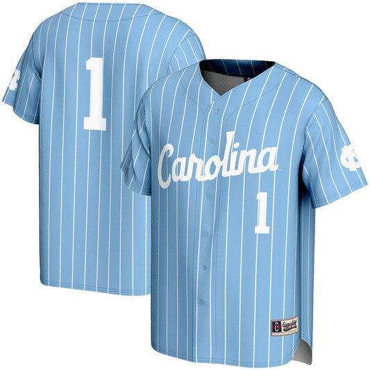 North Carolina Tar Heels Lightweight Gameday Greats Blue Baseball Jersey product image