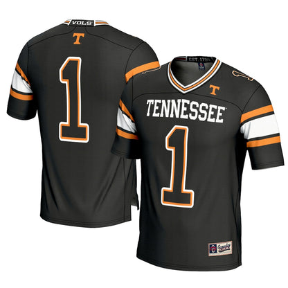 Tennessee Volunteers Gameday Greats Black Football Jersey product image