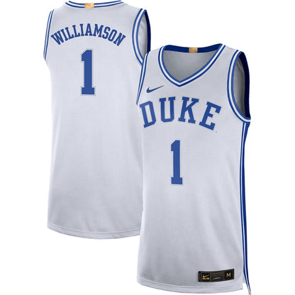 Duke Blue Devils Limited White Basketball Jersey product image