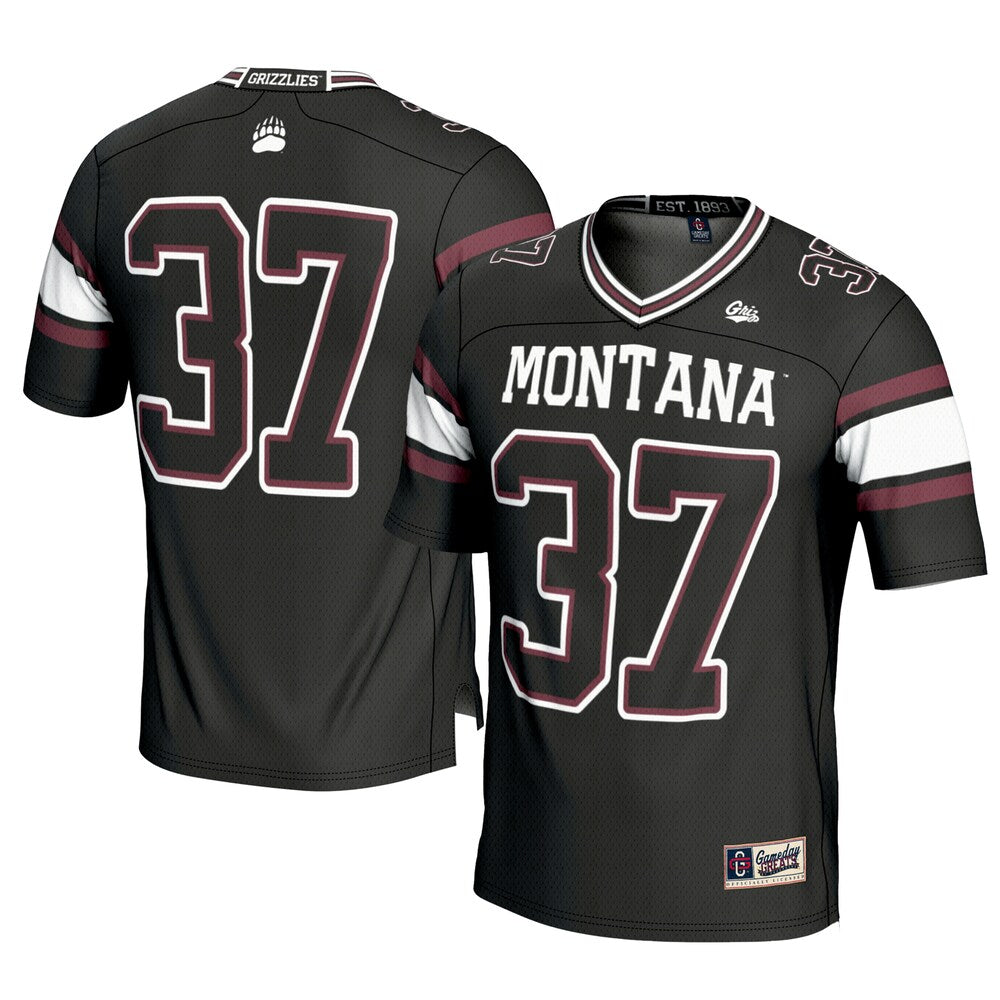 Montana Grizzlies Gameday Greats Black Football Jersey product image