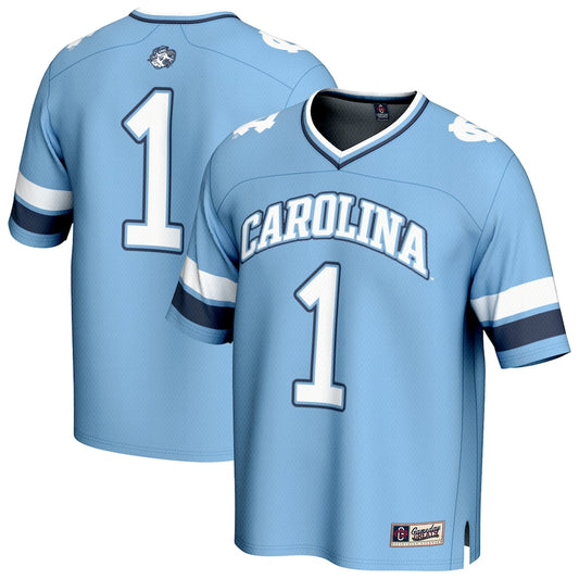 North Carolina Tar Heels Lightweight Gameday Greats Blue Football Jersey product image