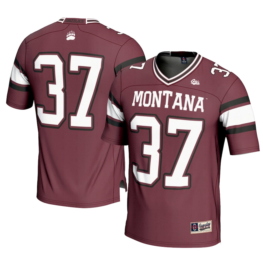 Montana Grizzlies Gameday Greats Maroon Football Jersey product image