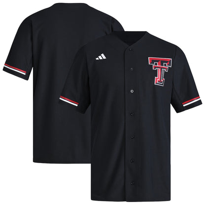 Texas Tech Red Raiders Replica Black Baseball Jersey product image