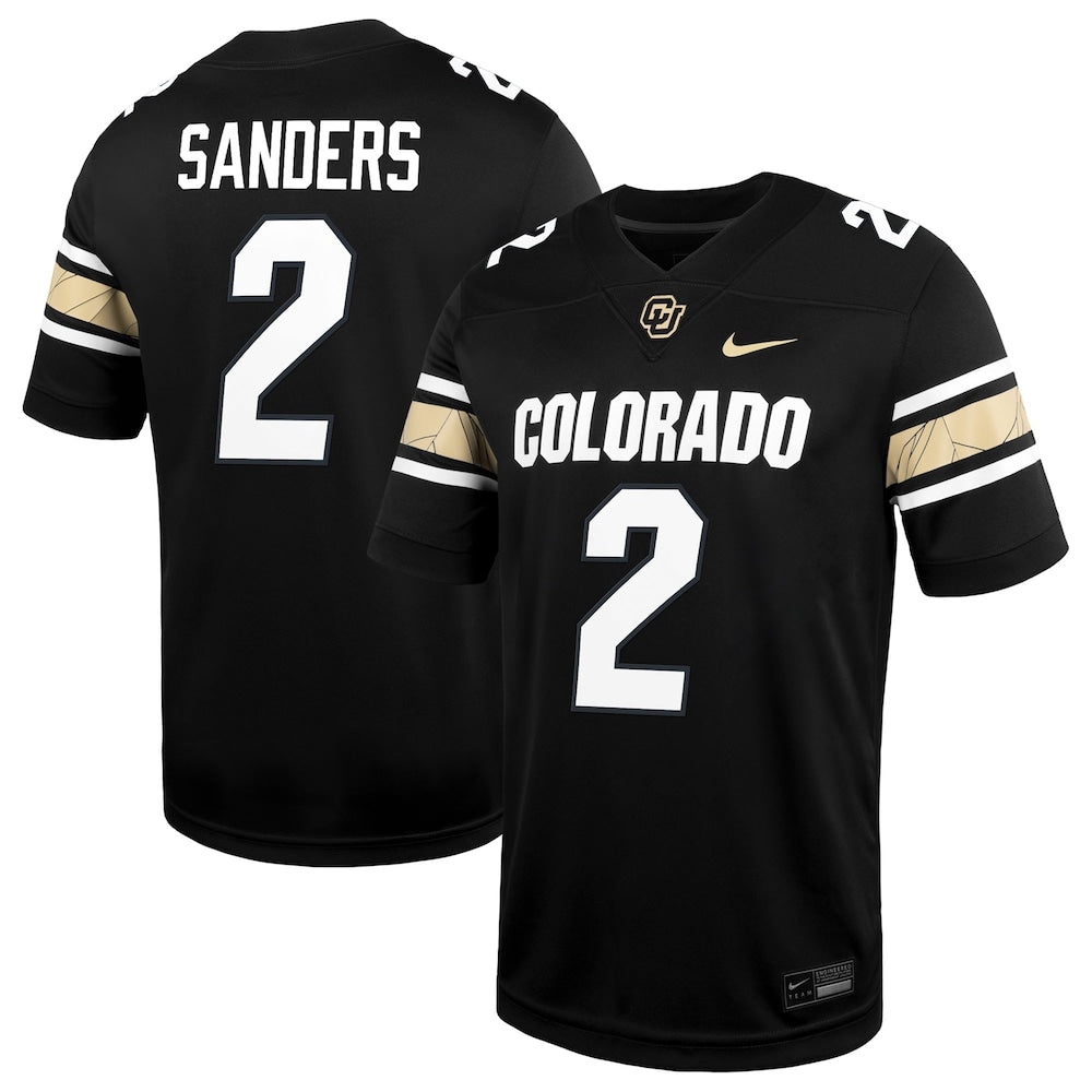 Colorado Buffaloes Alternate Game Black Football Jersey product image