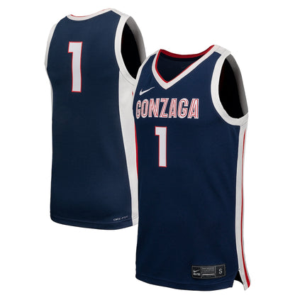 Gonzaga Bulldogs Replica Navy Basketball Jersey product image