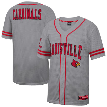 Louisville Cardinals Gray Baseball Jersey product image
