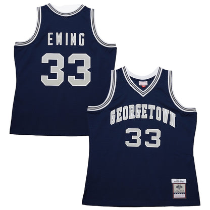 Georgetown Hoyas Navy Football Jersey product image