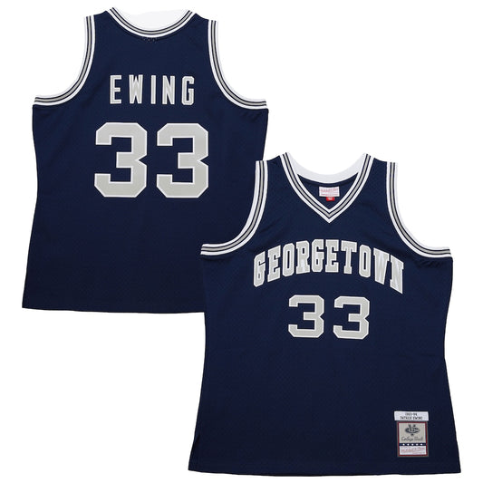 Georgetown Hoyas Navy Football Jersey product image