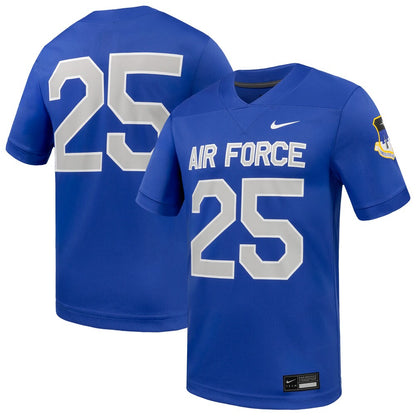Air Force Falcons #25 Replica Game Untouchable Royal Football Jersey product image