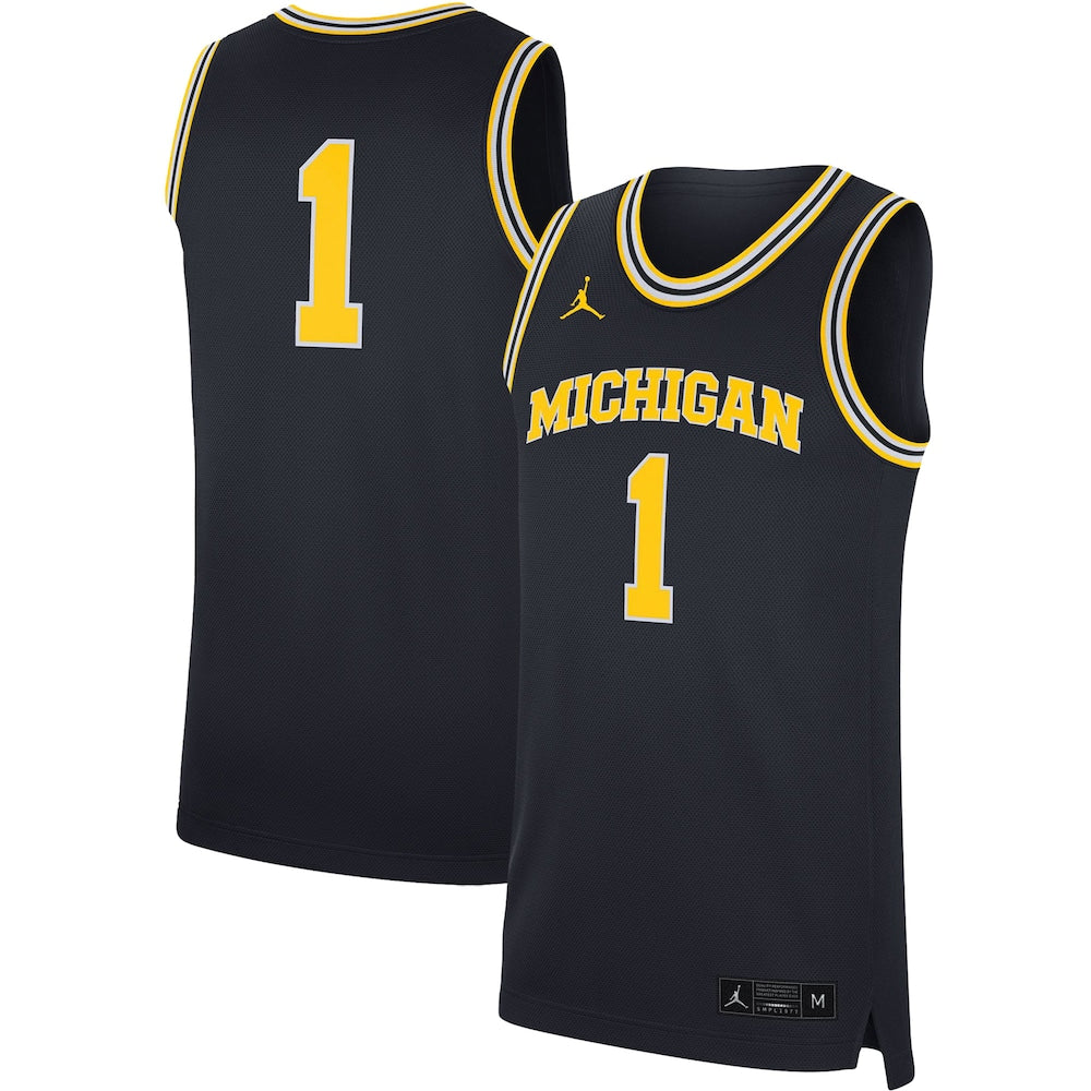 Michigan Wolverines Replica Navy Football Jersey product image