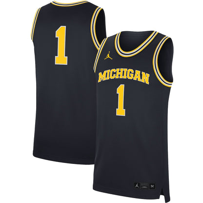 Michigan Wolverines Replica Navy Football Jersey product image