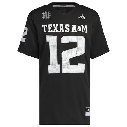 Texas A&m Aggies Alternate Premier Black Football Jersey product image