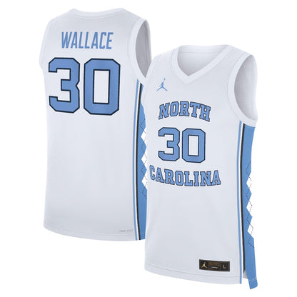 North Carolina Tar Heels Replica White Basketball Jersey product image