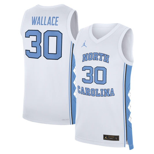 North Carolina Tar Heels Replica White Basketball Jersey product image