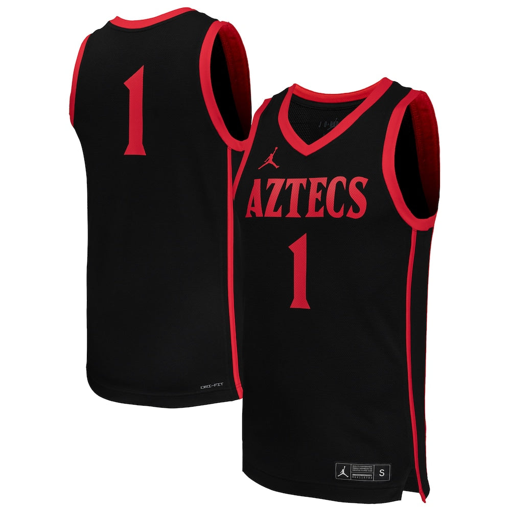San Diego State Aztecs Replica Black Basketball Jersey product image
