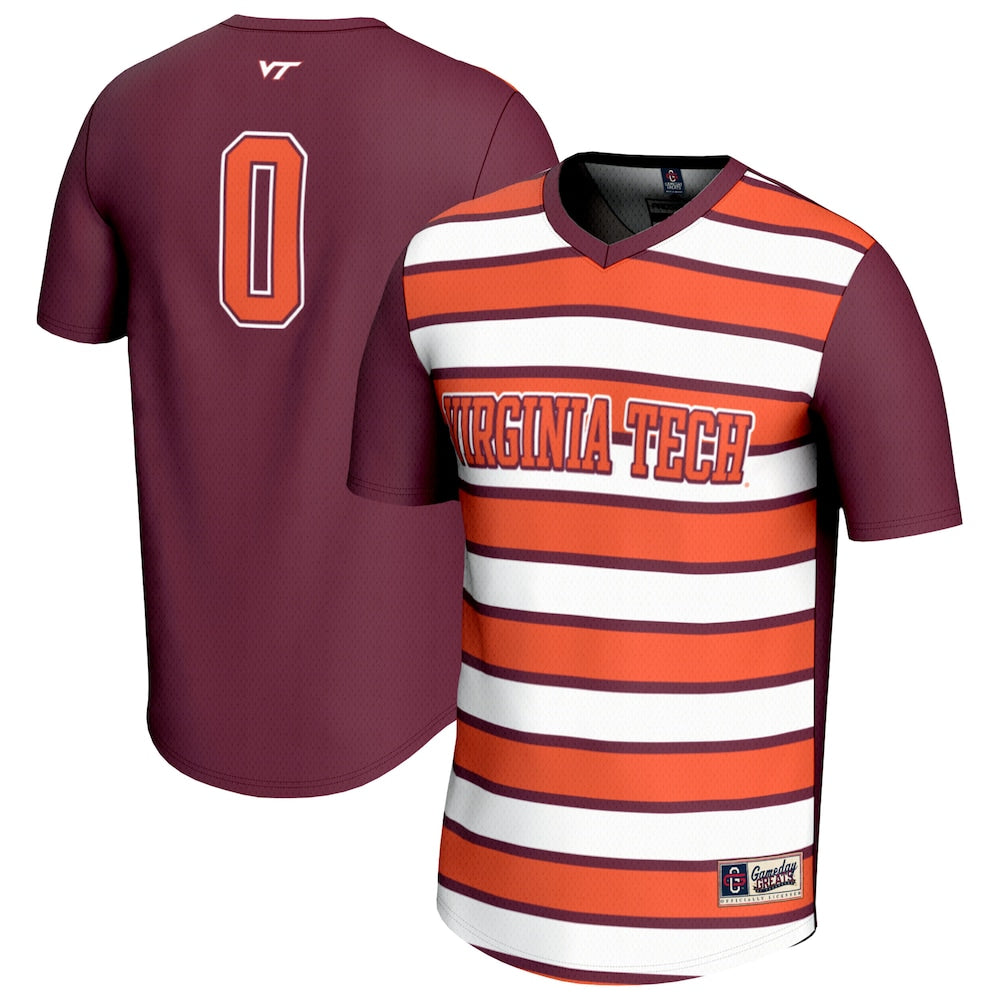 Virginia Tech Hokies Lightweight Gameday Greats Maroon Soccer Jersey product image