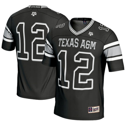 Texas A&m Aggies Lightweight Gameday Greats Black Football Jersey product image