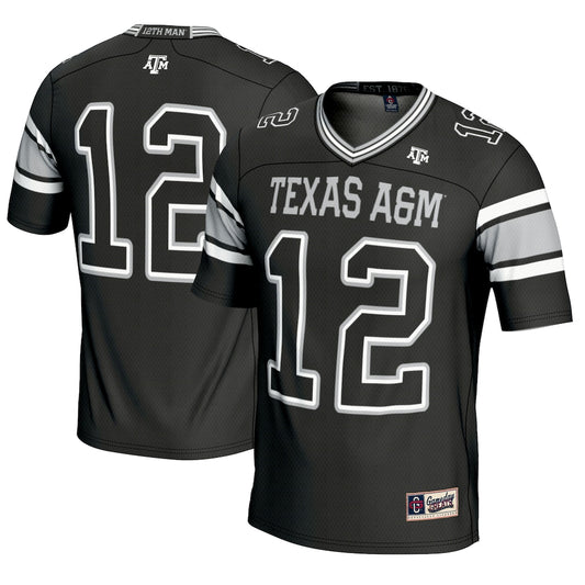 Texas A&m Aggies Lightweight Gameday Greats Black Football Jersey product image