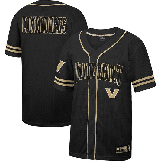 Vanderbilt Commodores Black Baseball Jersey product image