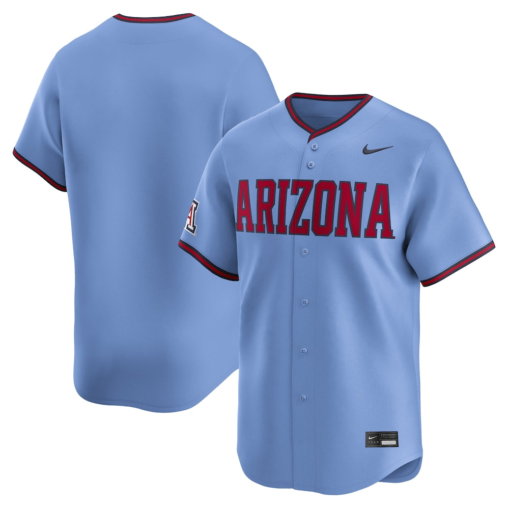Arizona Wildcats Home Limited Blue Baseball Jersey product image