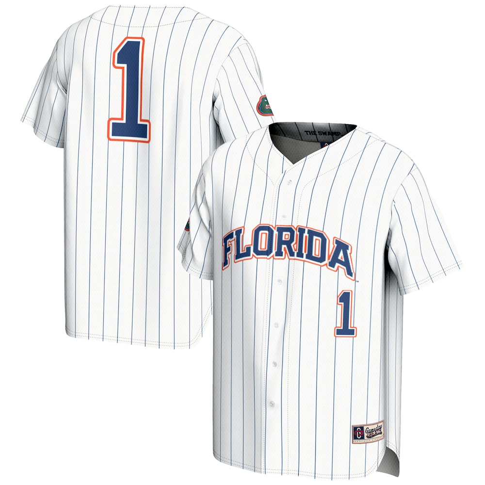 Florida Gators Lightweight Gameday Greats White Baseball Jersey product image