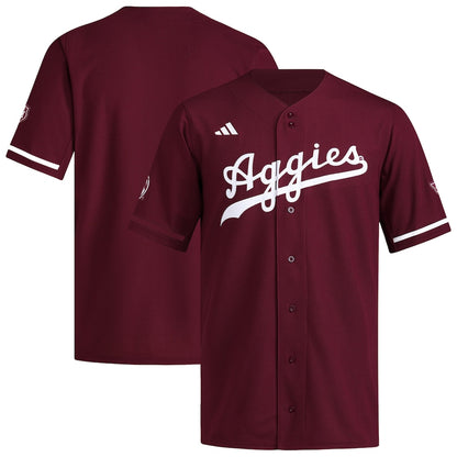 Texas A&m Aggies Retro Maroon Baseball Jersey product image