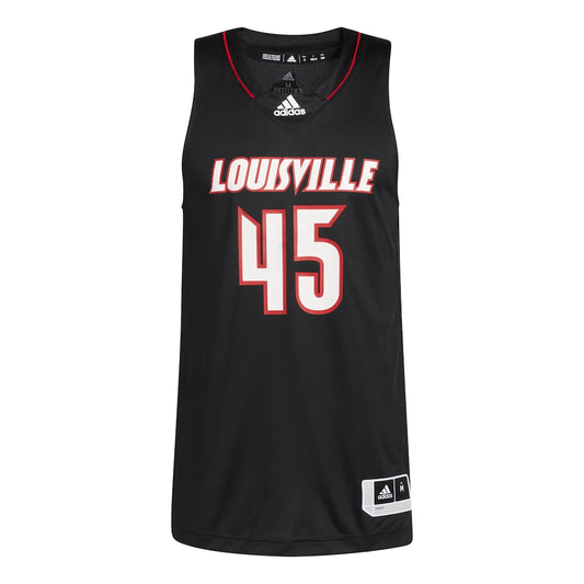 Louisville Cardinals #45 Swingman Black Football Jersey product image