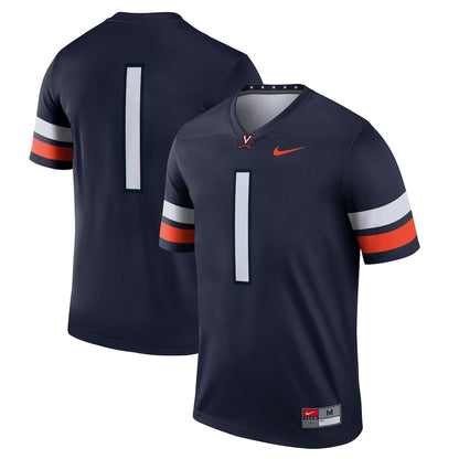 Virginia Cavaliers Navy Football Jersey product image