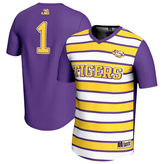LSU Tigers Lightweight Gameday Greats Purple Soccer Jersey product image