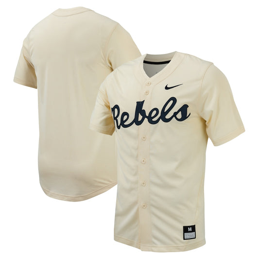 Ole Miss Rebels Replica Cream Baseball Jersey product image