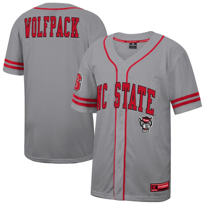 Nc State Wolfpack Gray Baseball Jersey product image