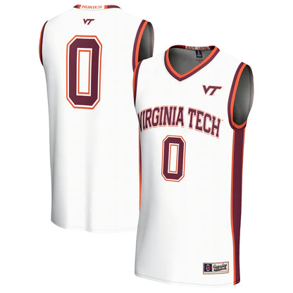Virginia Tech Hokies Lightweight Gameday Greats White Basketball Jersey product image