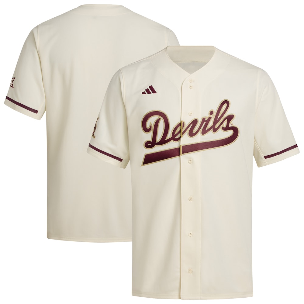 Arizona State Sun Devils Replica Cream Baseball Jersey product image