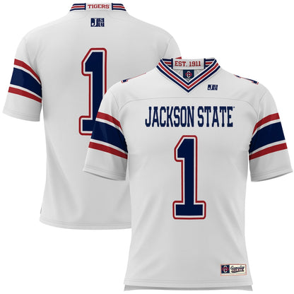 Jackson State Tigers Gameday Greats White Football Jersey product image