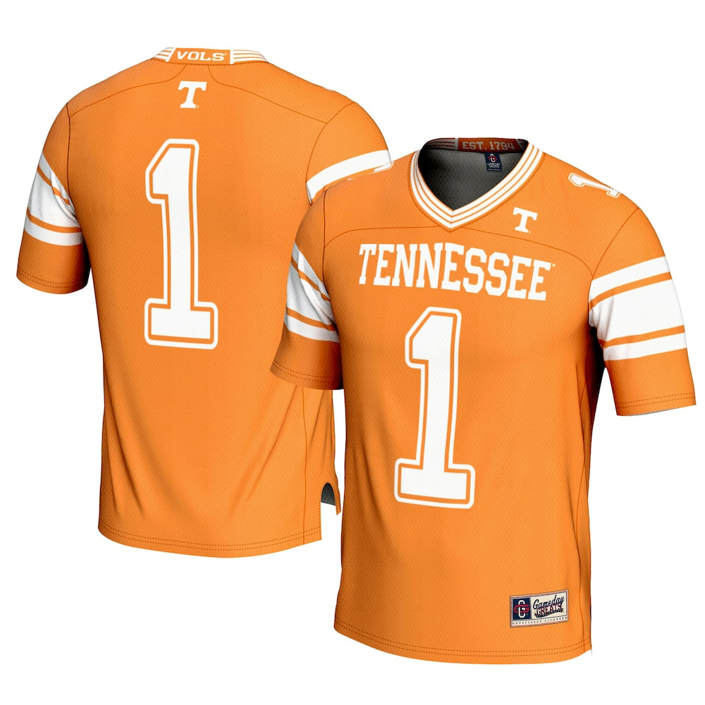 Tennessee Volunteers Gameday Greats Orange Football Jersey product image