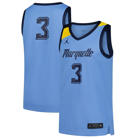 Marquette Golden Eagles Replica Blue Basketball Jersey product image