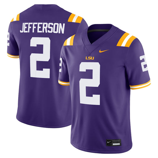 LSU Tigers Game Purple Football Jersey product image