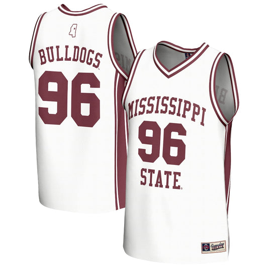 Mississippi State Bulldogs Lightweight Gameday Greats White Basketball Jersey product image