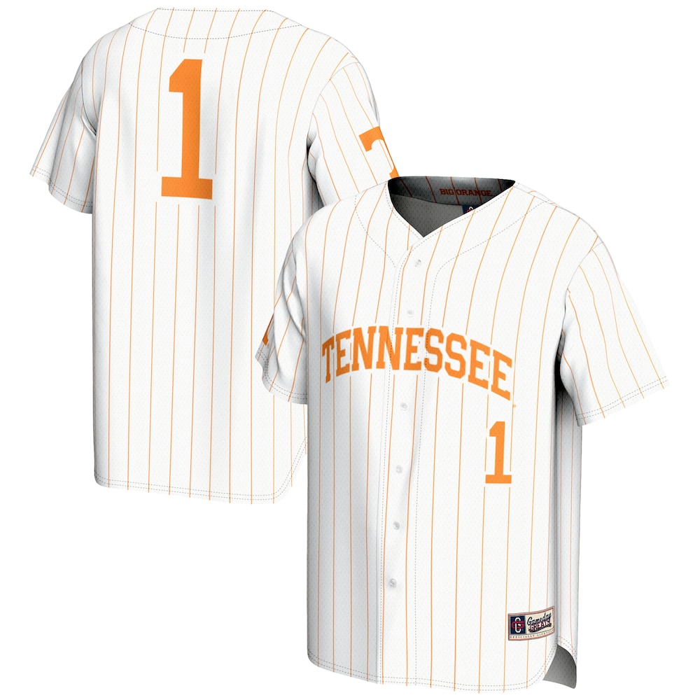 Tennessee Volunteers Lightweight Gameday Greats White Baseball Jersey product image
