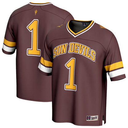 Arizona State Sun Devils Lightweight Gameday Greats Maroon Football Jersey product image