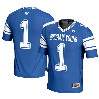 BYU Cougars Gameday Greats Royal Football Jersey product image
