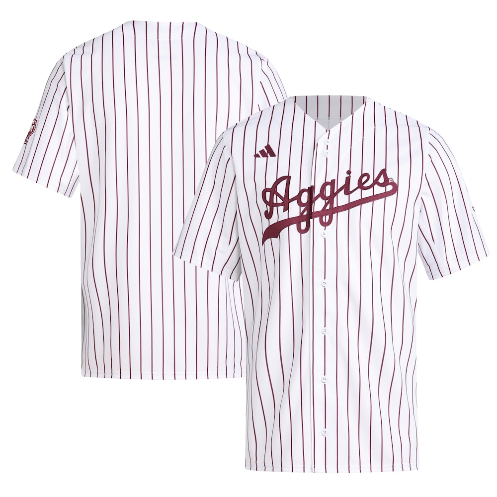 Texas A&m Aggies Replica White Baseball Jersey product image