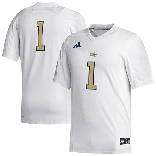 Georgia Tech Yellow Jackets #1 Replica Yellow Football Jersey product image