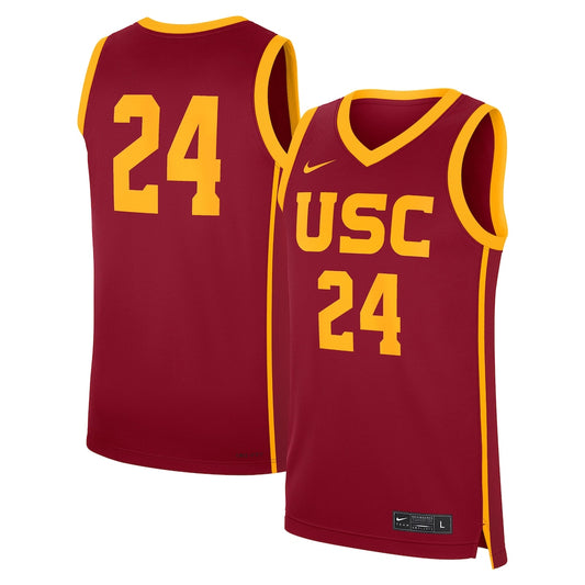 USC Trojans #24 Replica Cardinal Football Jersey product image