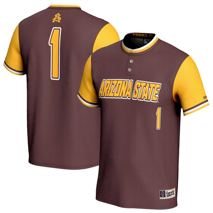 Arizona State Sun Devils Lightweight Gameday Greats Maroon Football Jersey product image