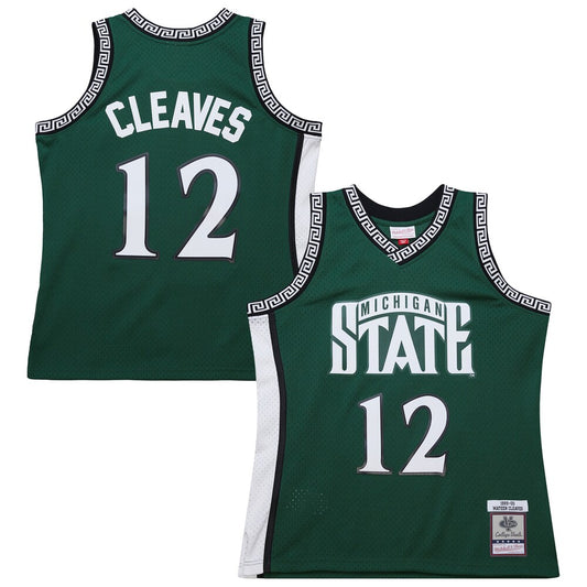 Michigan State Spartans Swingman Green Football Jersey product image