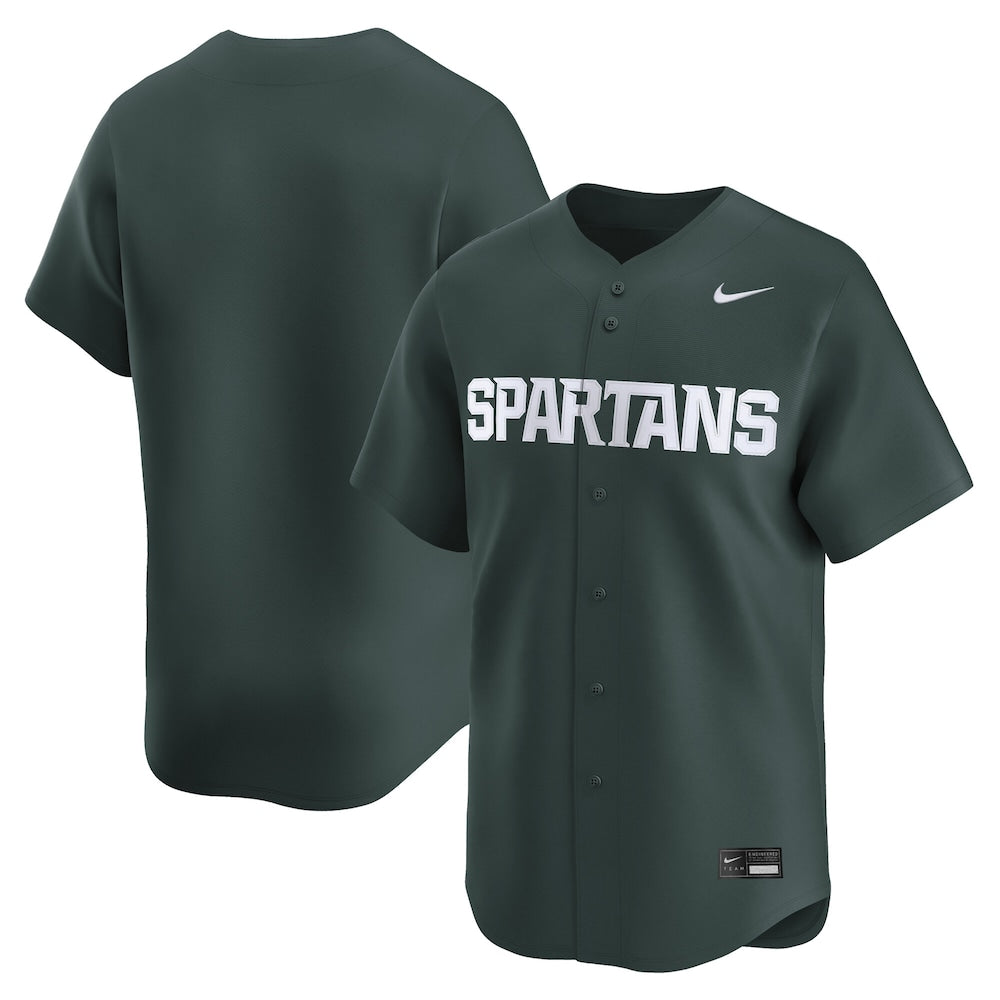Michigan State Spartans Limited Green Baseball Jersey product image