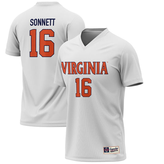 Virginia Cavaliers Lightweight Gameday Greats White Soccer Jersey product image